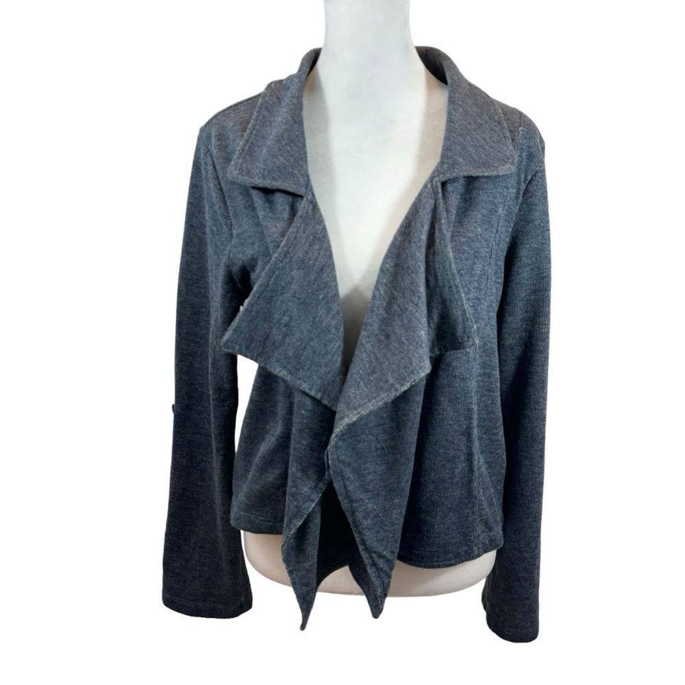 Ladies Dolan Brand Open Front Blue Casual Jacket Size‎ Medium